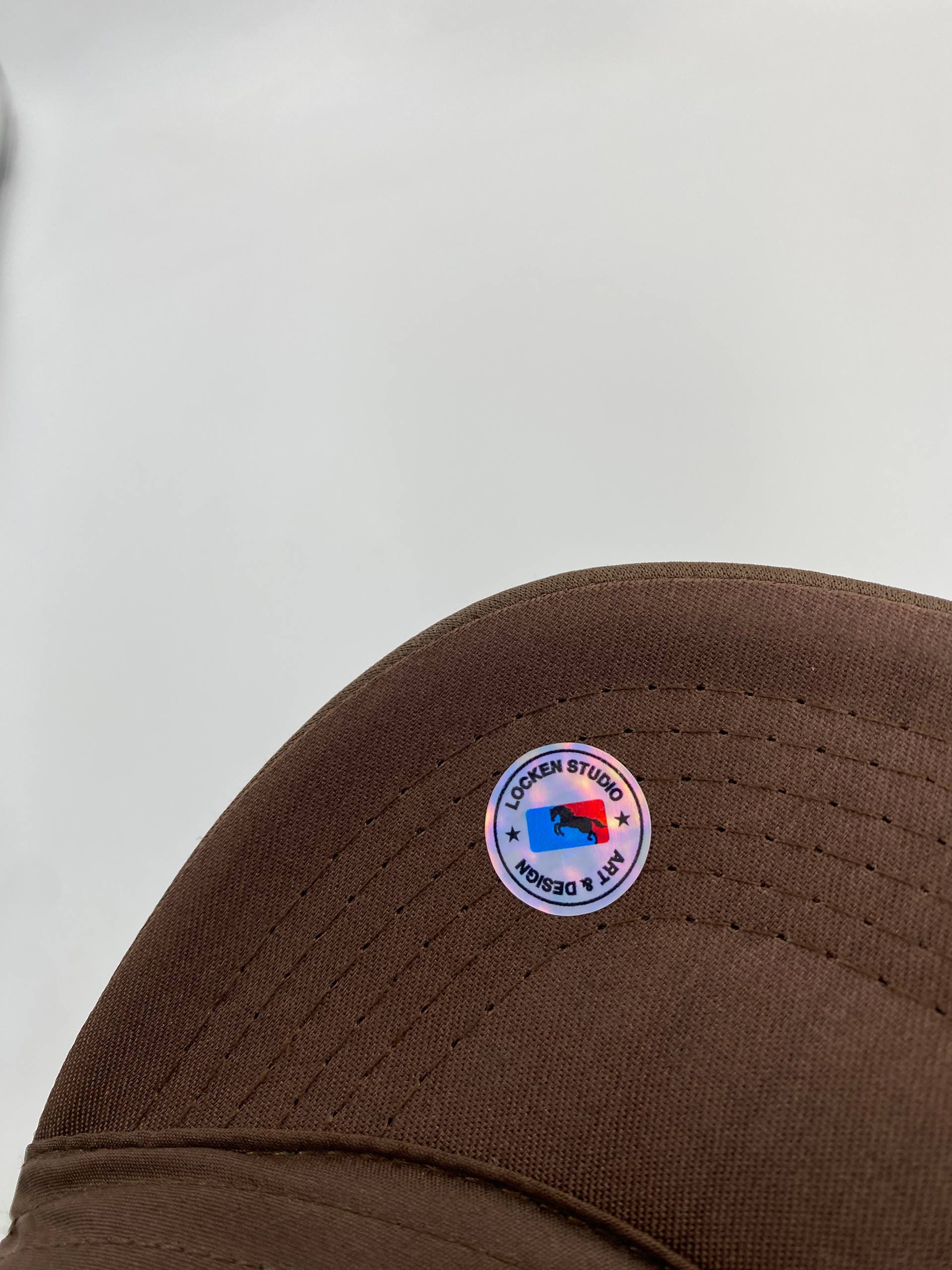 Locken Star Trucker Hat Coffee