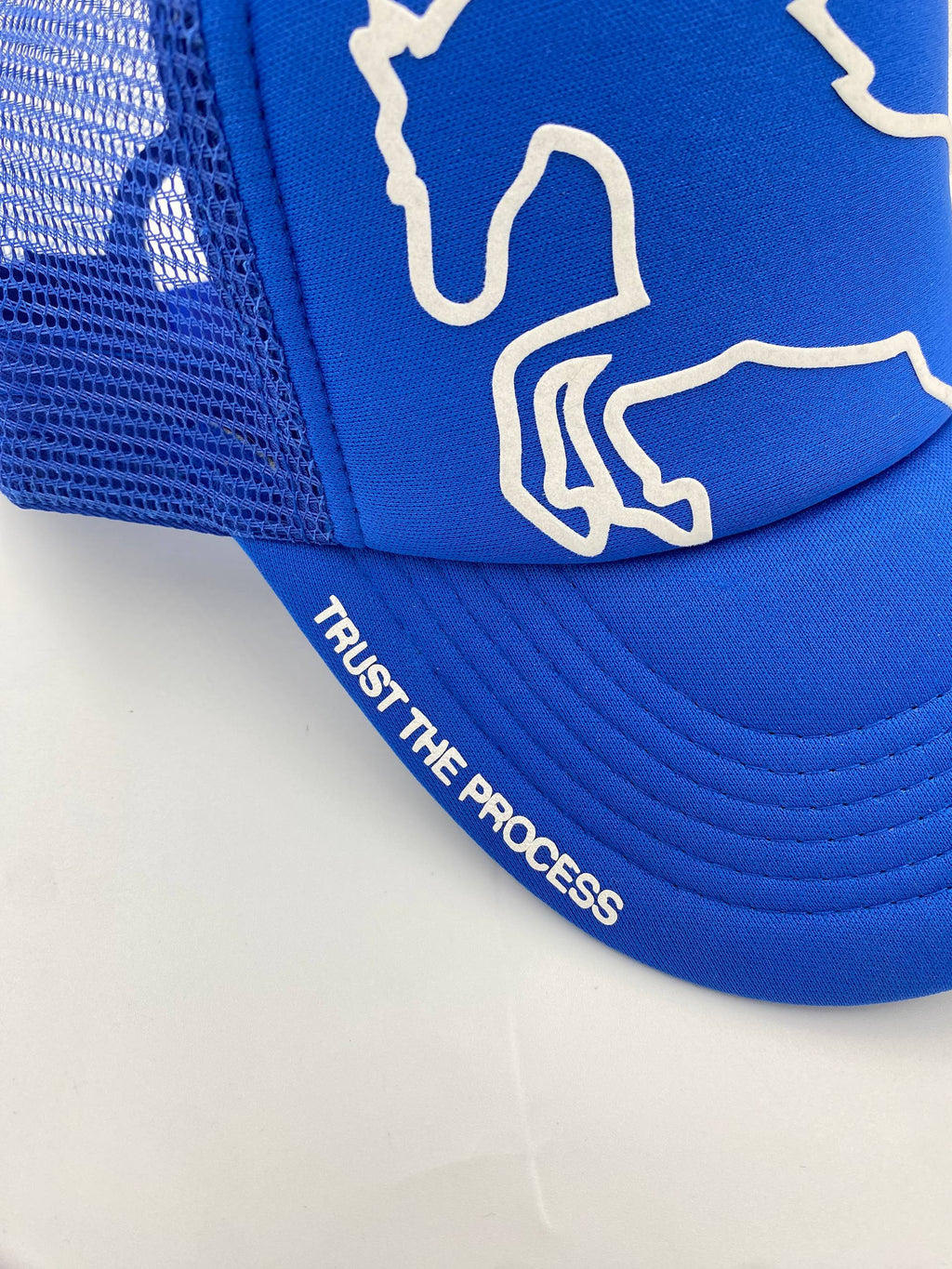 Winning Horse 赤马年 Trucker Hat Electric Blue