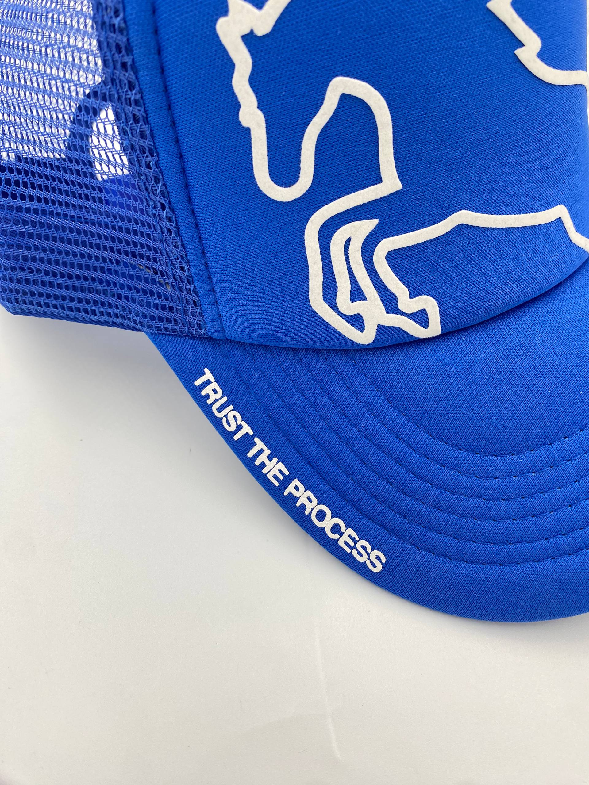 Winning Horse 赤马年 Trucker Hat Electric Blue