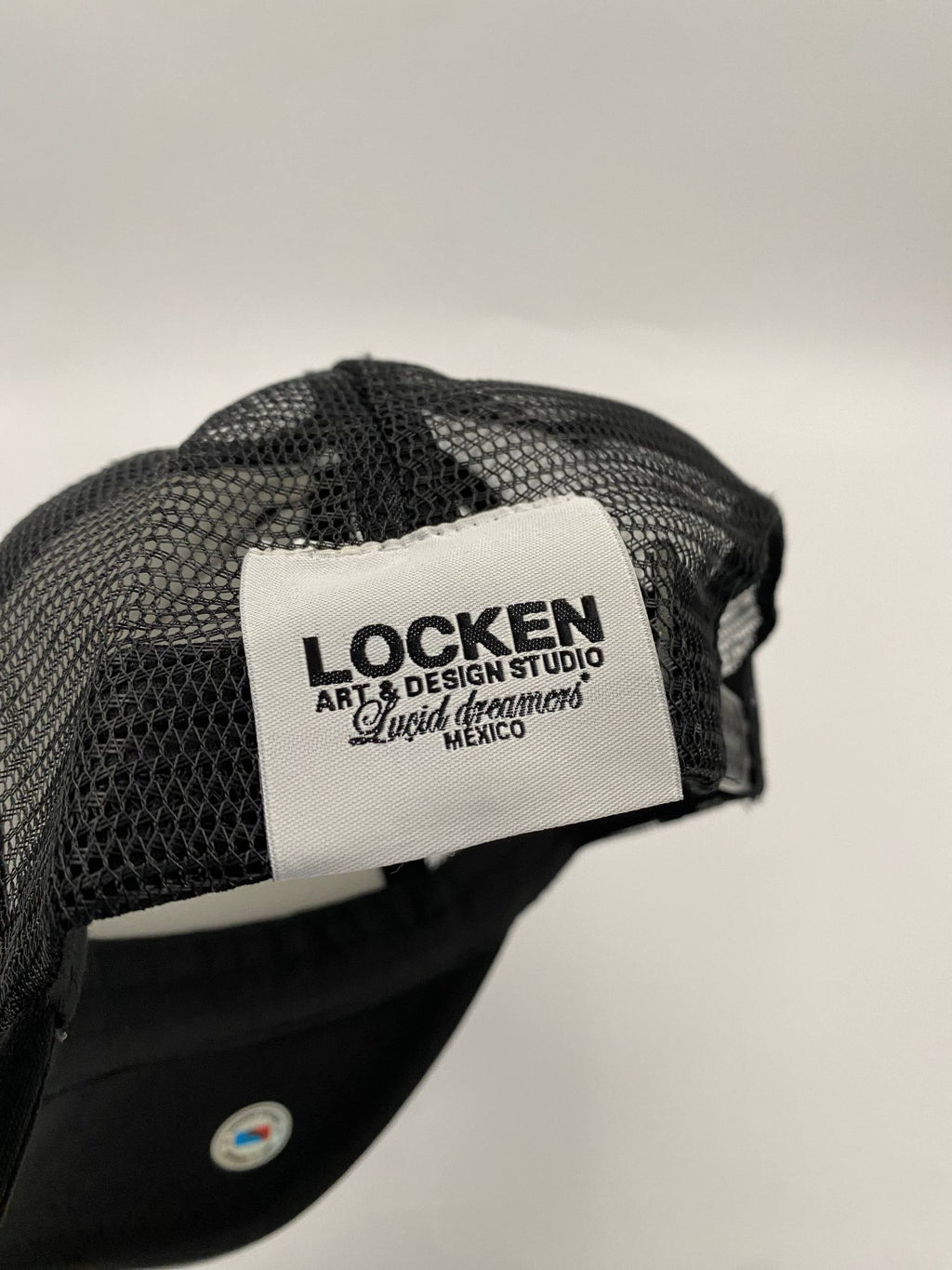 Locken Star Trucker Hat Black