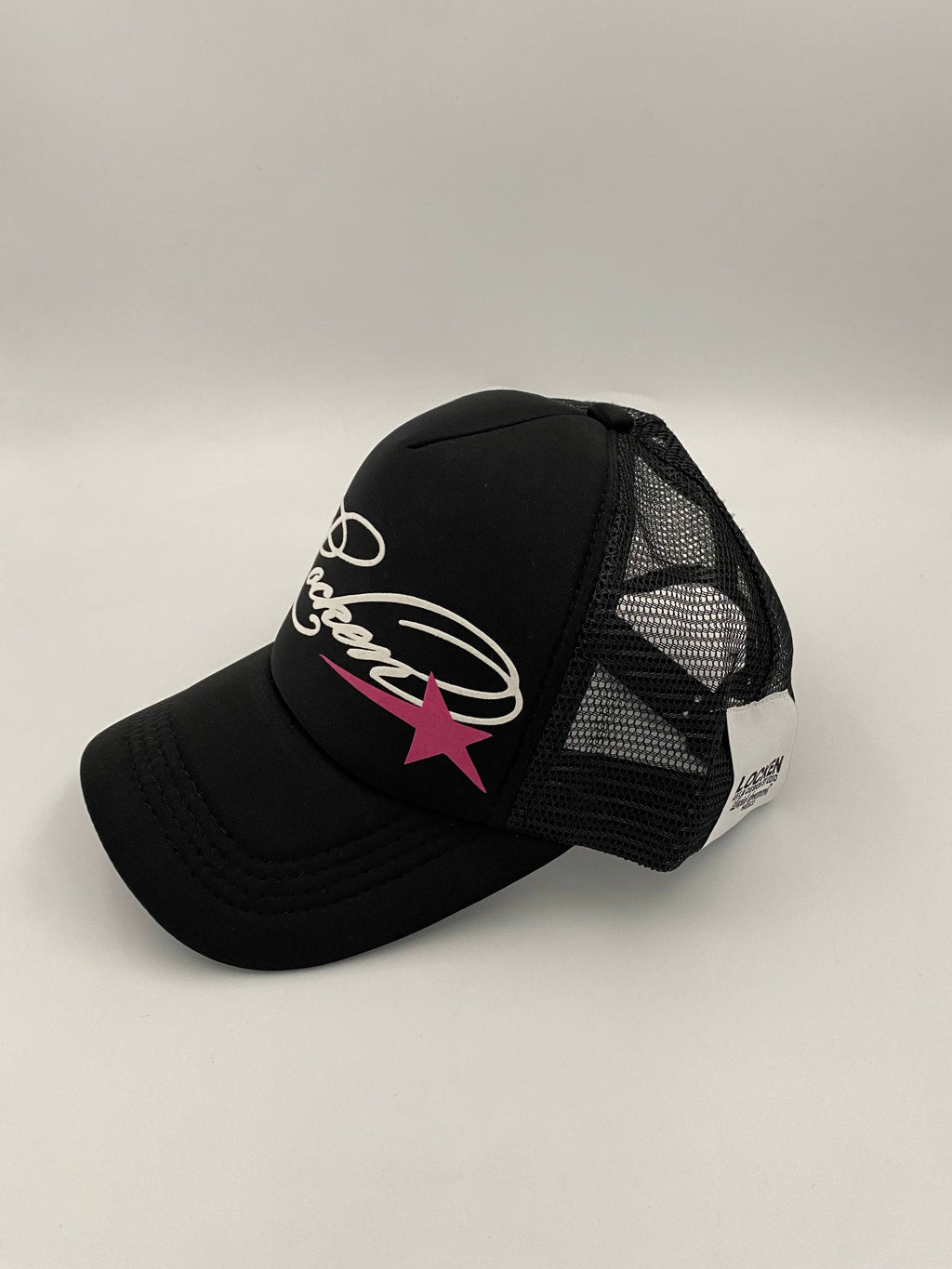 Locken Star Trucker Hat Black