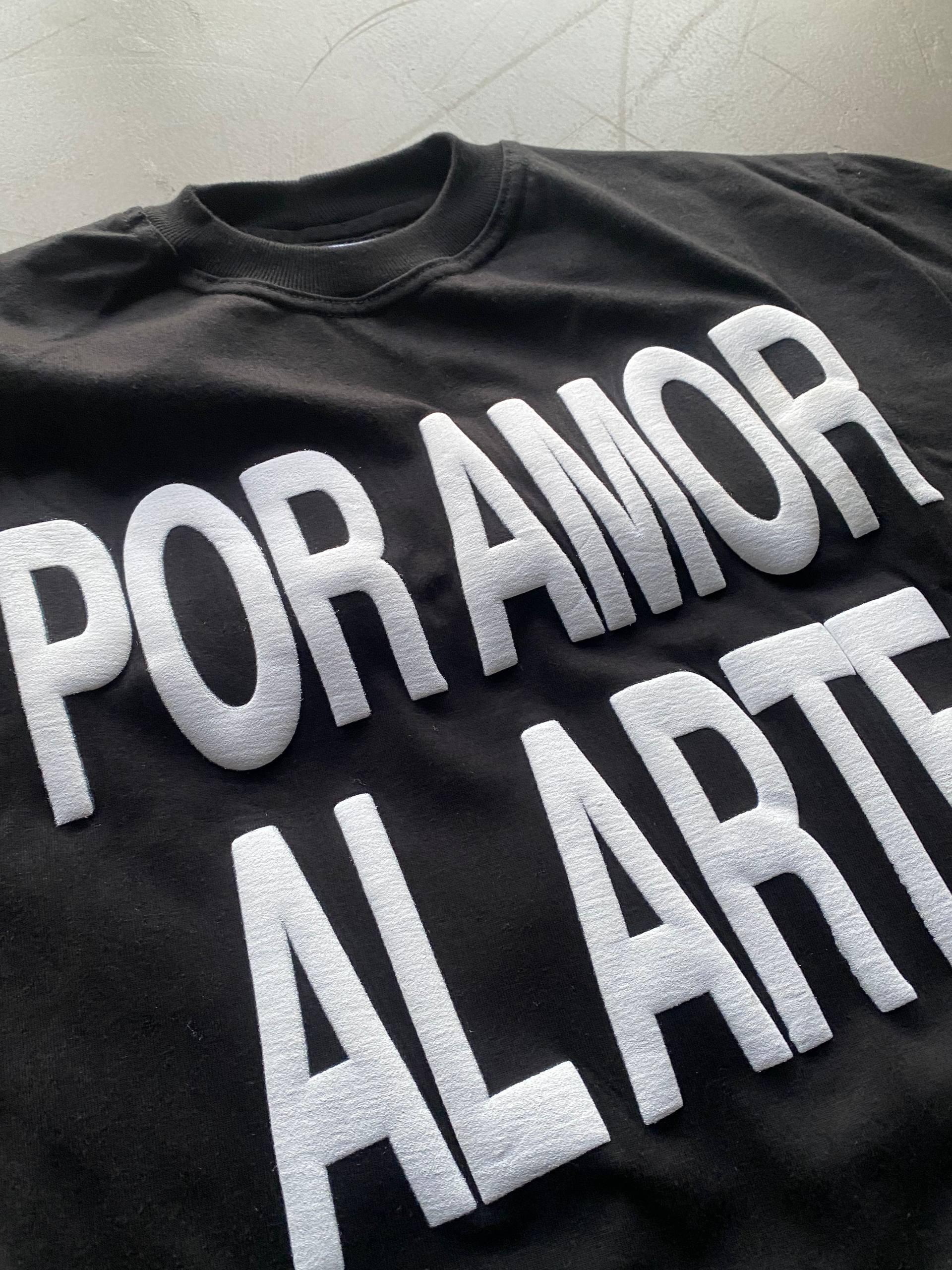 Por Amor Al Arte Tee Black