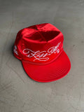 Vintage Zipper Hat Red