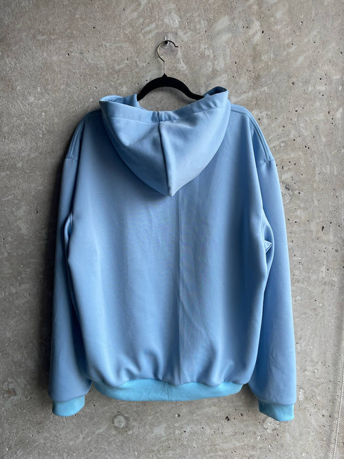 Baby Blue Hoodie - Boxy Cut