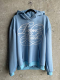 Baby Blue Hoodie - Boxy Cut