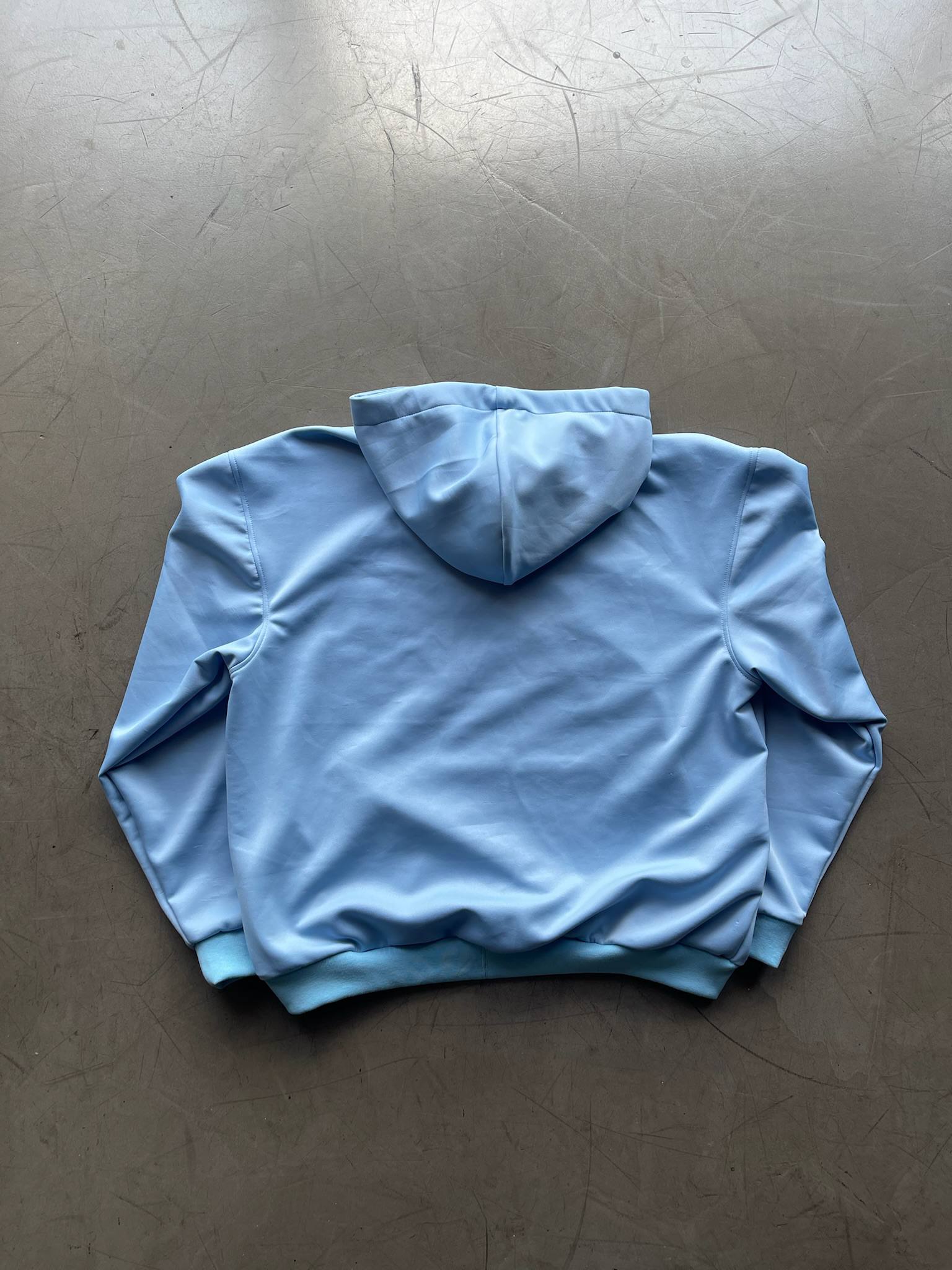 Baby Blue Hoodie - Boxy Cut