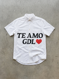 TE AMO GDL - Camiseta de manga corta