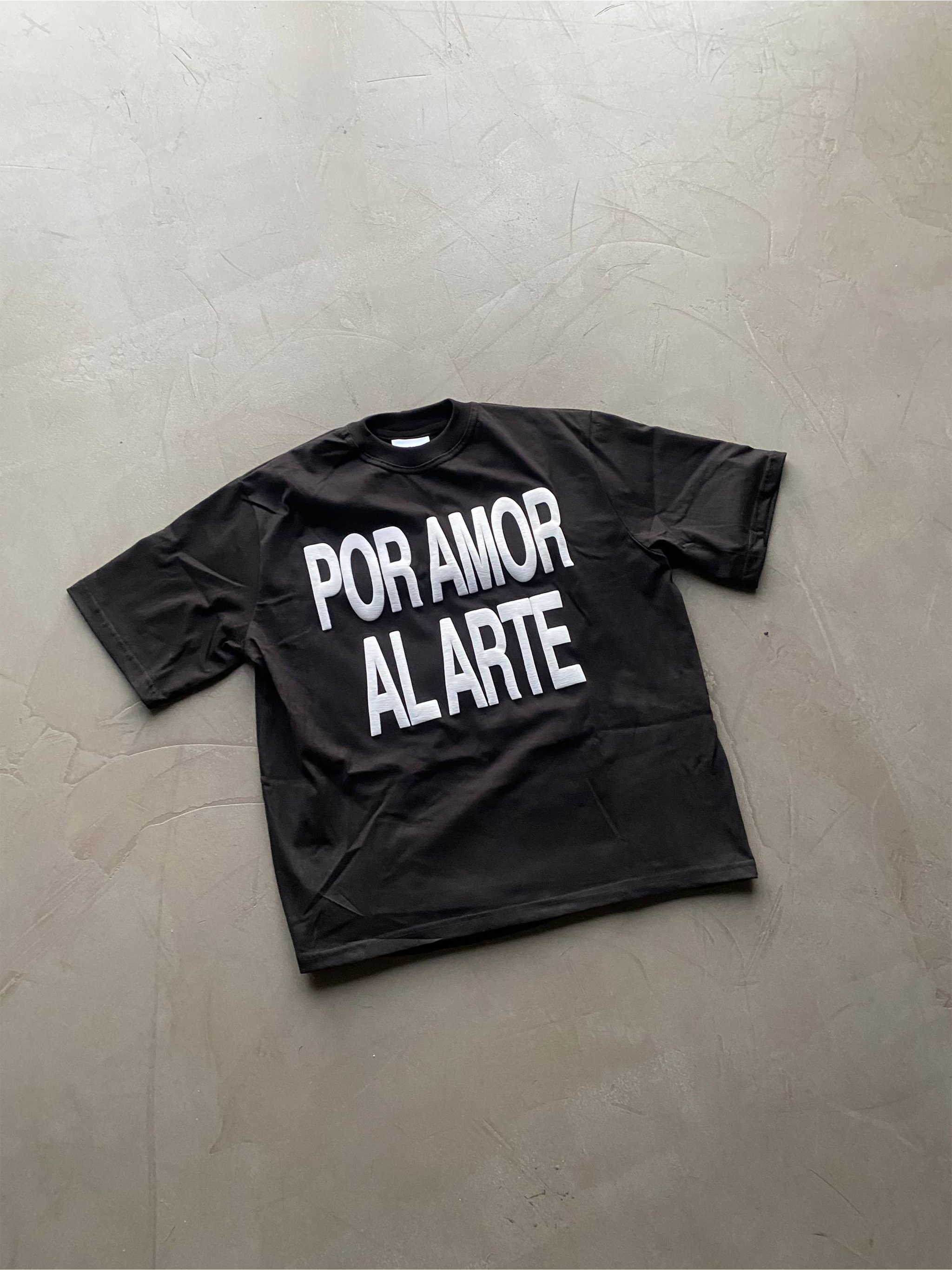 Por Amor Al Arte Tee Black