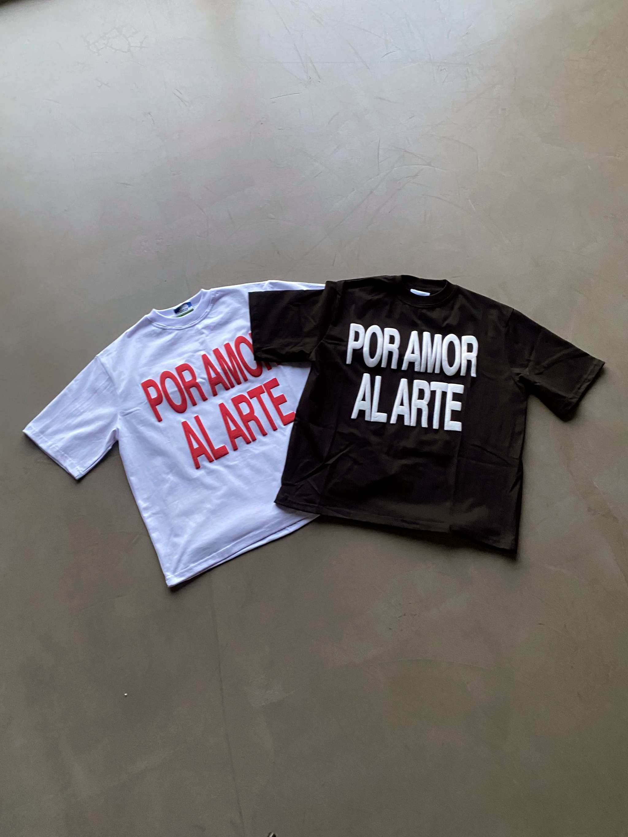 Por Amor Al Arte Tee Off White