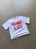 Por Amor Al Arte Tee Off White